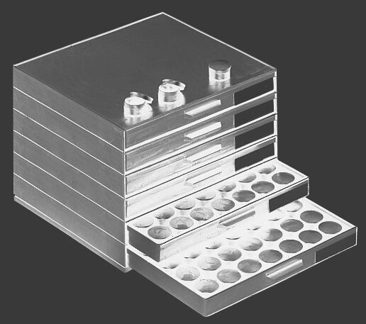 SMD-Runddosen / Komplettschränke