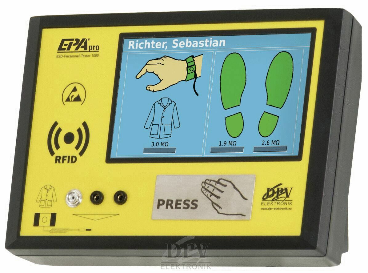 EPApro® ESD-Personenerdungs-Kontrollsystem
