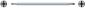 Preview: The image shows a long, straight metal rail with five round, narrow indentations. At both ends, there are round parts, likely wheels or suspensions.