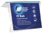 Preview: Das Bild zeigt eine transparente Verpackung mit 25 flexiblen Reinigungstäbchen. Das Etikett erklärt die Verwendung für PC und andere Geräte in verschiedenen Sprachen. Sichtbare Farben sind Blau und Weiß.