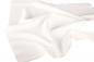 Preview: The image shows a white, slightly shiny fabric that is loosely and gently draped. The surface appears smooth and soft, and the folds give it a flowing movement.