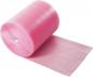 Preview: Das Bild zeigt eine Rolle pinkfarbene Folie, die ungerollt auf einer Seite liegt. Die Oberfläche ist leicht strukturiert und glänzt.