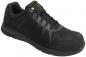 Preview: The shoe is a black, athletic sneaker with laces. It has a non-slip sole and provides lateral support. The surface is made of lightweight, breathable material.