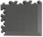 Preview: The image shows a black rubber mat with a textured surface and a wavy edge. The mat has sufficient corners and edges for puzzle-like connectors.
