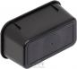 Preview: The image displays a black, rectangular object with rounded edges and a smooth surface. On the front, a small, round element is visible. It appears compact and sturdy.