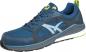 Preview: Der Schuh ist sportlich und hat ein tiefes Blau mit blauen und grauen Elementen. Er besitzt eine gepolsterte Sohle und ein funktionelles Design, ideal für Aktivität und Komfort.