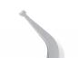 Preview: The image displays a silver, curved tool with a flat and narrow edge. It features a slightly rounded tip and is finished in a metallic coating.
