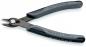 Preview: The image shows a pair of pliers with short, narrow jaws and a gray, non-slip grip. It is made of metal, has a precise edge, and is suitable for fine work.