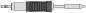 Preview: The image shows a gray plug with a round, pointed end. At the thicker end, there is a rubberized, ribbed grip that facilitates handling.