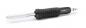 Preview: The image shows a soldering iron with a black, ribbed handle and a silver tip. The handle is ergonomically designed to provide a good grip while working.