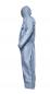 Preview: The image shows a blue one-piece suit with a hood. The suit is made from a lightweight, smooth material and has no visible details or embellishments.