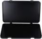 Preview: The image shows a black, rectangular case that is open. It has two clips at the top and a smooth, black interior. It appears functional and sturdy.