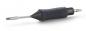 Preview: The image shows a screwdriver with a rubberized, non-slip handle. It has a long, spiraled blade and a flat attachment at the tip, which is well-suited for precision work.