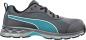 Preview: The shoe is sporty and lightweight, predominantly in gray with blue accents. It features a breathable surface, a non-slip sole, and laces. Ideal for activity and leisure.