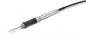 Preview: The image shows a slim, silver pen with a pointed, sharp tip. The grip is black and rubberized, and there is a cable branching off from the end of the pen.