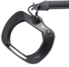 Preview: The image shows a black magnifying glass with integrated light, attached to a flexible arm. It has an oval opening and controls on the side.