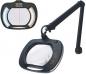 Preview: The image shows a magnifying reading glass with a large, round lens and a flexible arm. It features integrated LED lights for improved visibility.