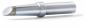 Preview: The image shows a metallic tool attachment. It is elongated with a round, flat tip and a central ring. The surface is smooth and shiny, made of silver metal.