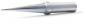 Preview: The image shows a metallic cone with a narrow, pointed tip and a wider bottom end that serves as a handle. The surface is smooth and shiny.