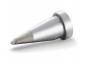 Preview: The image shows a metallic pointed cone that is wider at the base and tapers towards the top. The surface is shiny and reflects light, giving it a smooth appearance.