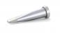 Preview: The image shows a conical, metallic drill bit. It tapers to a point at one end, while the other end has a wide base. The surface is shiny and silver.