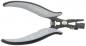 Preview: The image shows a pair of pliers with gray, non-slip handles and a spring-assisted opening. The pliers feature a mechanism at the tip for gripping or cutting objects.