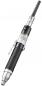 Preview: The image shows a cylindrical, black screwdriver with a silver head. The handle is non-slip and has a clip mechanism. At the tip, there is a long, thin tool.