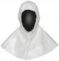 Preview: The image shows a white cloak with a hood. The cloak has a wide shape and a black area that represents a face, without any discernible features.
