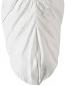 Preview: The image shows a white, slightly folded fabric tapering downwards. The surface appears smooth and might be made of a lightweight material.