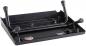 Preview: The image shows a black, rectangular plate with two rounded handles on the sides. In the center, there are several metal rods that provide a stable structure.