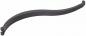 Preview: The image shows a curved, black metal clip or holder. It has small notches at both ends and is overall slim and light. Its shape resembles a boomerang.