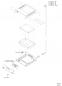 Preview: The image displays a technical drawing of a casing. It lists several parts, including a top section, a bottom section, and screws required for assembly.
