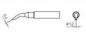 Preview: The image displays a technical drawing of a tool. It features an elongated handle and a curved tip. The dimensions are provided, with a diameter of 0.12 cm.