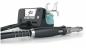 Preview: The image displays a soldering iron kit. It includes a digital control unit with a display and controls. Attached to a hose is the soldering tip.