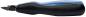 Preview: The image shows a black pen with a blue grip surface. The tip is narrow and has a sharp edge, suitable for cutting or drawing. Ergonomically designed.