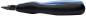Preview: The image shows a black blade holder with a blue handle. The blade is sharp and slightly tilted forward, indicating a tool for cutting.