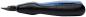 Preview: The image shows a black pen with a blue grip. The tip is narrow and sharp, suitable for precise lines. The grip has ergonomic contours for better hold.