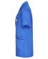 Preview: The image shows a short-sleeved, solid blue top with a simple cut. It has a sewn-on pocket and a clean, professional appearance.