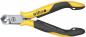 Preview: The image shows a yellow-black pliers with insulated handles. The pliers have a shiny metal tip for cutting and bear the inscription "wiha Professional electric".