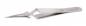 Preview: The image shows a sharp, metallic tweezer with two long, narrow handles. The tips are slightly curved and sharp, suitable for grasping fine objects.