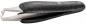 Preview: The image shows a black tweezer with wide, non-slip grips. The tips are narrow and straight, ideal for grasping small objects. It appears sturdy and functional.
