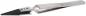 Preview: The image shows a straight, narrow pair of metal pliers with a black rubber coating at the tip. The pliers have a simple, functional shape, ideal for precise tasks.