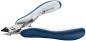 Preview: The image shows a small, handy pair of pliers with blue handles and a metallic cutting edge. It is intended for cutting wire or small materials.