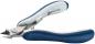 Preview: It is a flat, plier-like cutting tool with blue, ergonomic handles. The blades are sharp and slightly curved for precise cutting.