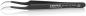 Preview: The image shows a black stainless steel tweezer with curved tips. The brand name "KNIPEX" and the model number are engraved on the surface.