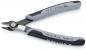 Preview: The image shows a small pair of pliers with precise cutting edges. The handles are black with gray rubber inserts for better grip. It is intended for fine work.