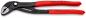 Preview: The image displays a water pump pliers with black gripping surfaces and red handles. The pliers have an elongated shape and an adjustable clamp for setting the gripping width.