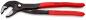Preview: The image shows a large pliers with red, ergonomic handles and a black head. The pliers have an adjustable opening and rough edges for better grip.