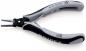 Preview: The image shows a combination pliers with gray and black handles. It has a narrow, serrated tip and is designed for precise work. The brand "KNIPEX" is visible on it.