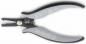 Preview: The image shows a high-quality pair of pliers with gray and black grip areas. The pliers feature a spring-assisted opening and a pointed, narrow head geometry. Ideal for precise tasks.